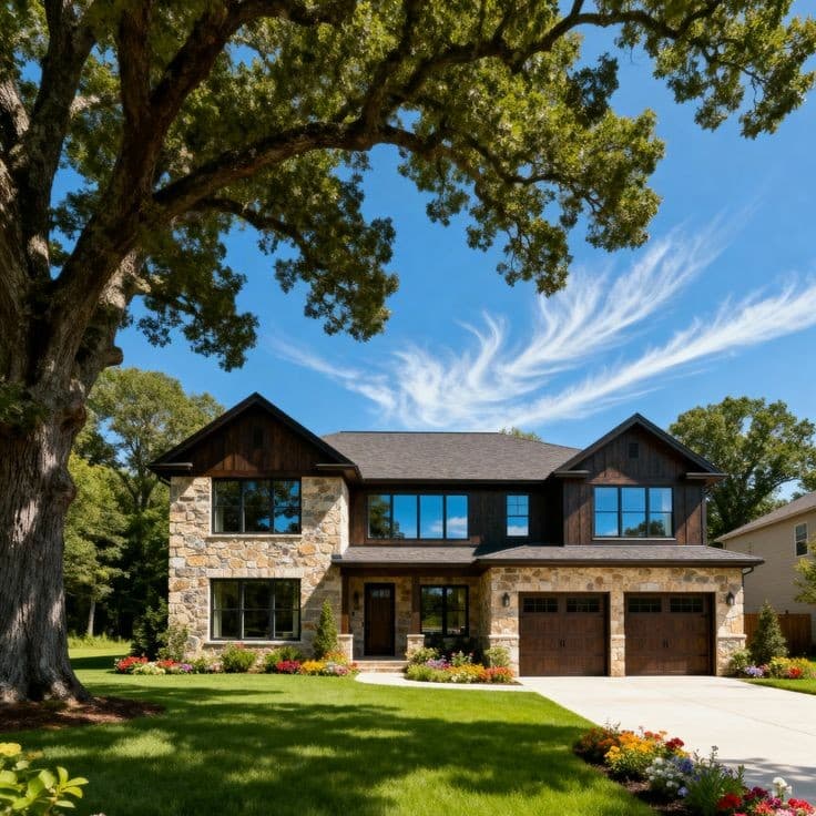 Modern Craftsman Villa